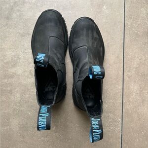 JOHN FLUEVOG THURSDAYS BLACK CHELSEA BOOT WOMENS SIZE 8